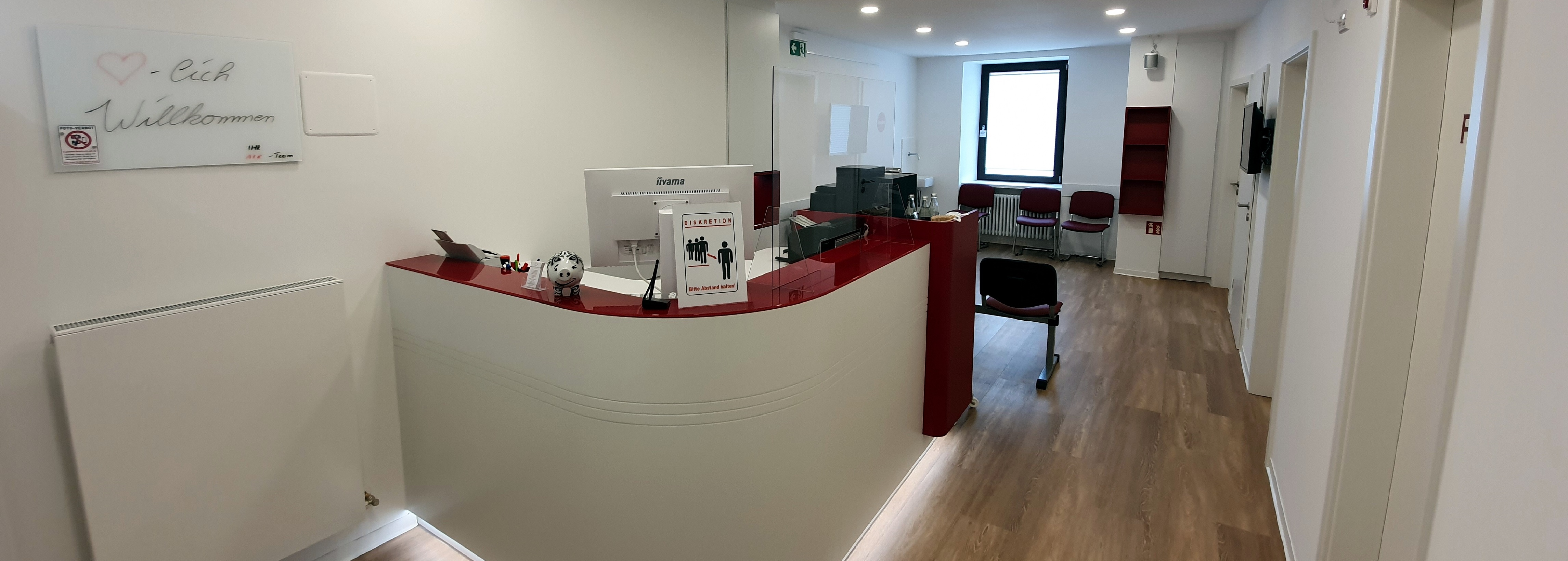 Untersuchung - Sehtest