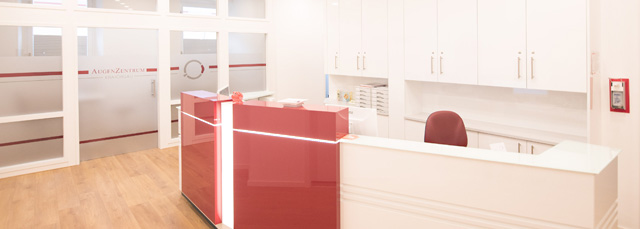 Augenzentrum Sinsheim Empfang Augenarztpraxis