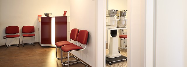 Praxis Leimen: Empfangsbereich